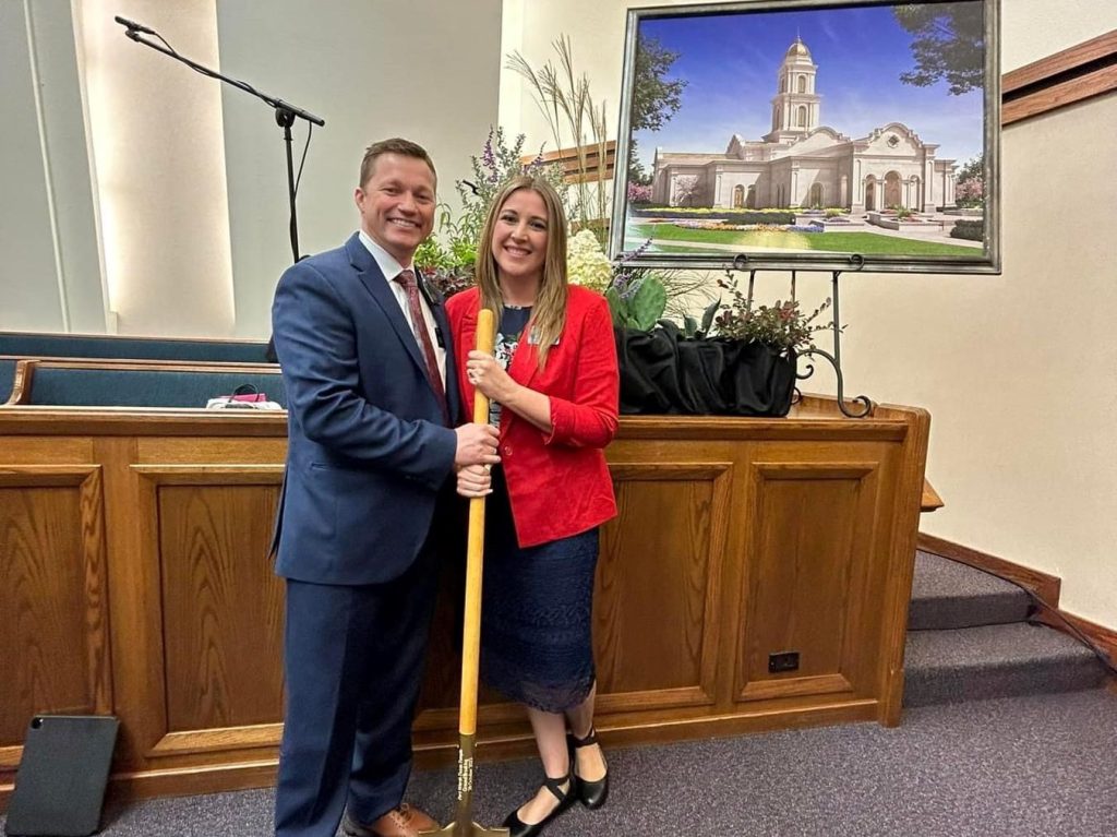 Ground breaking for the Fort Worth Texas&nbsp;Temple